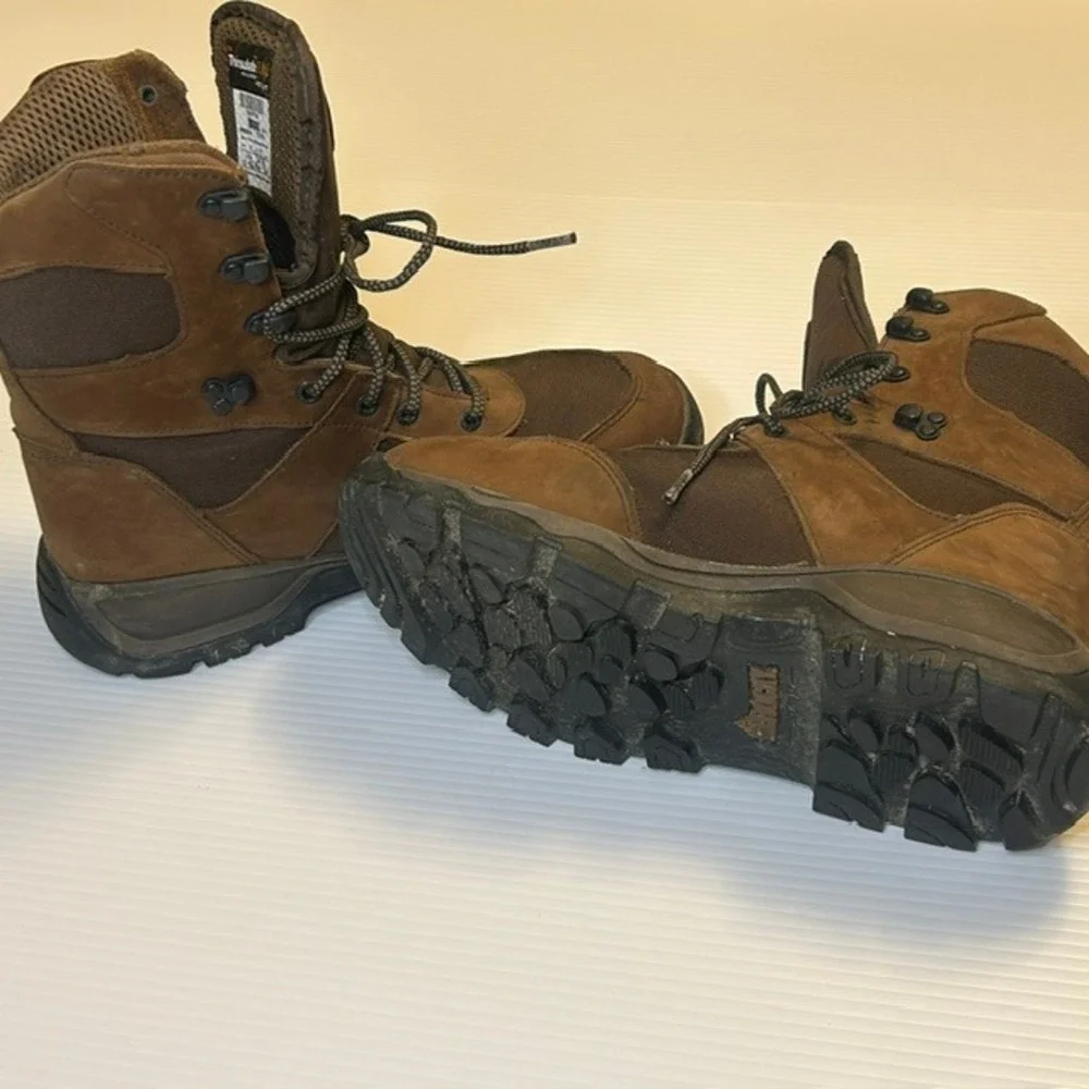 Rocky Red Mt Mens 8in Waterproof Hunting Boots 400G Thinsulate Brown RKS0546